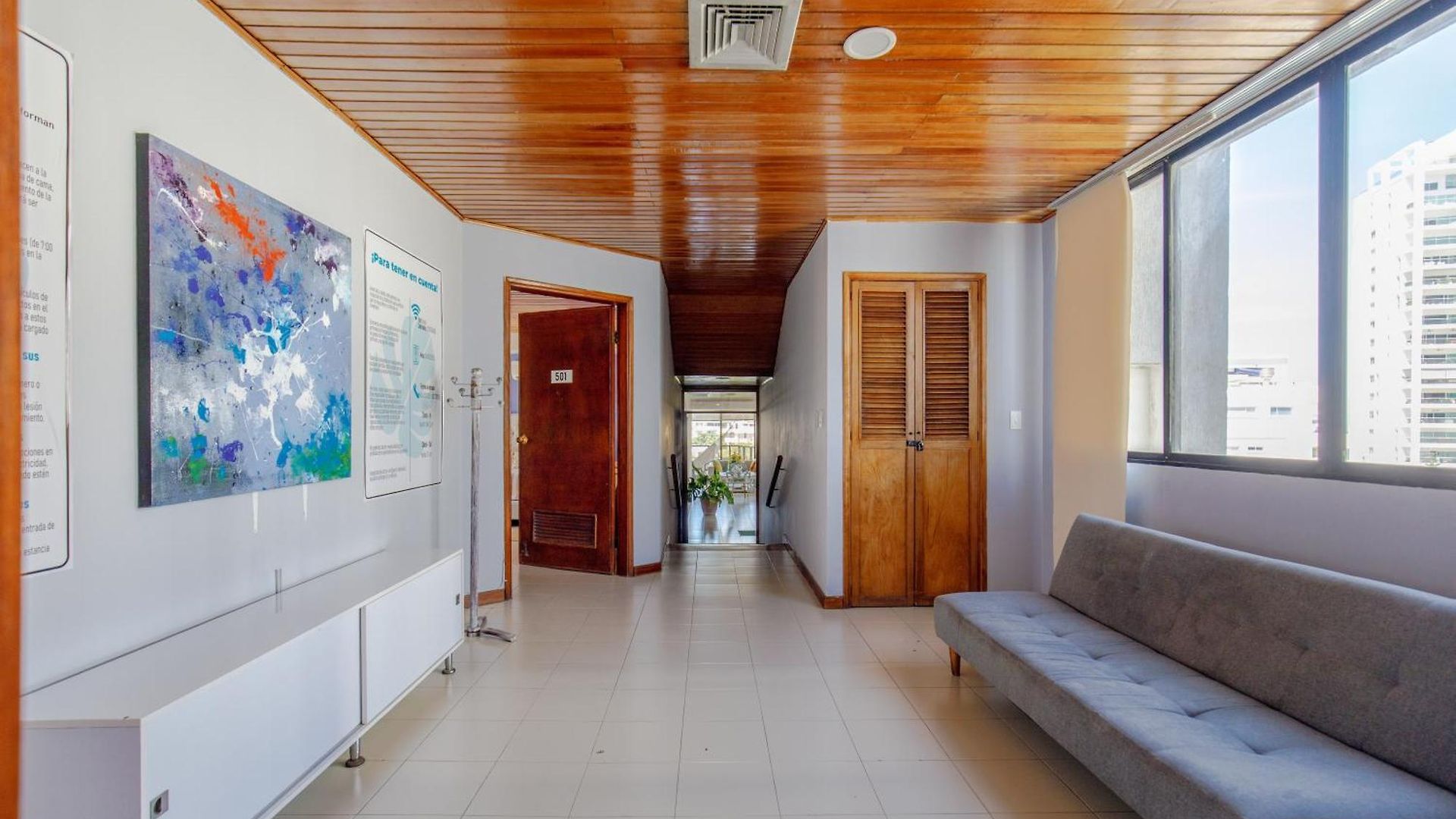 Habitación 3 A Cuadra De La Playa Y Bahía Habitación en casa particular Cartagena